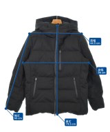 417（フォーワンセブン）ダウンジャケット/ダウンベスト 黒 サイズ:XL メンズ/2200624798026