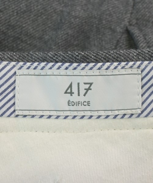 417（フォーワンセブン）スラックス グレー サイズ:S メンズ/2200625810154