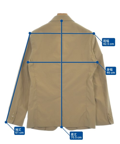 417（フォーワンセブン）カジュアルジャケット ベージュ サイズ:M メンズ/2200625810222