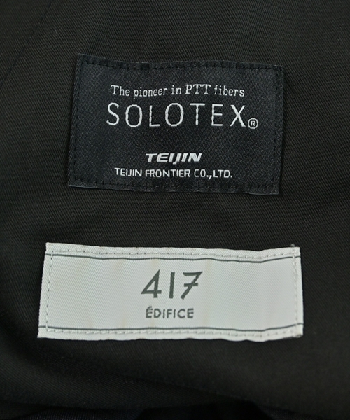 417（フォーワンセブン）スラックス 黒 サイズ:S メンズ/2200627732058