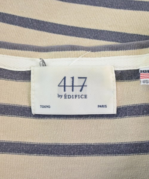417（フォーワンセブン）Tシャツ・カットソー ベージュ サイズ:M メンズ/2200608547039
