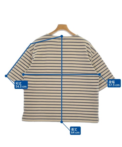 417（フォーワンセブン）Tシャツ・カットソー ベージュ サイズ:M メンズ/2200608547039