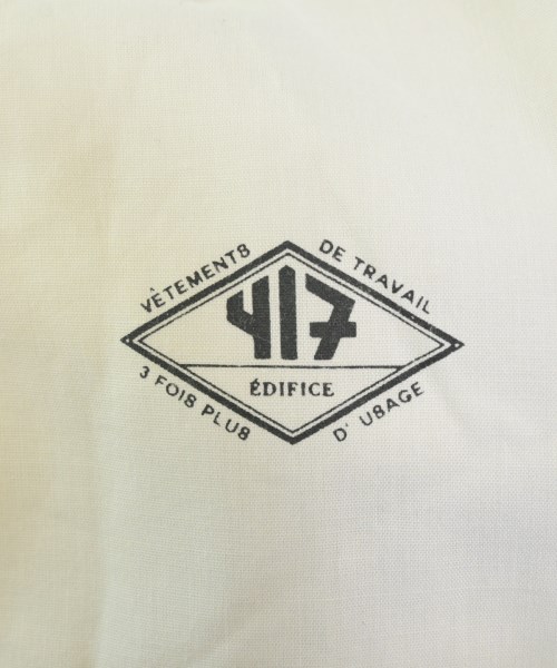 417（フォーワンセブン）その他 白 サイズ:L メンズ/2200607723045