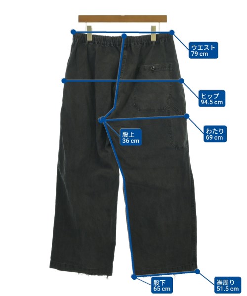 417（フォーワンセブン）デニムパンツ 黒 サイズ:L メンズ/2200618222049