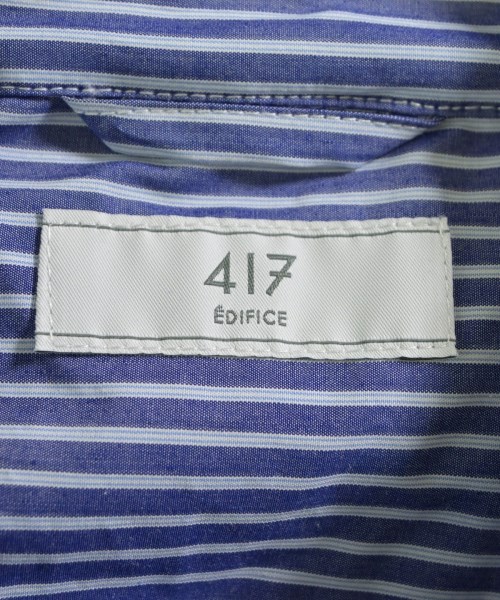417（フォーワンセブン）ドレスシャツ 青 サイズ:M メンズ/2200619220105