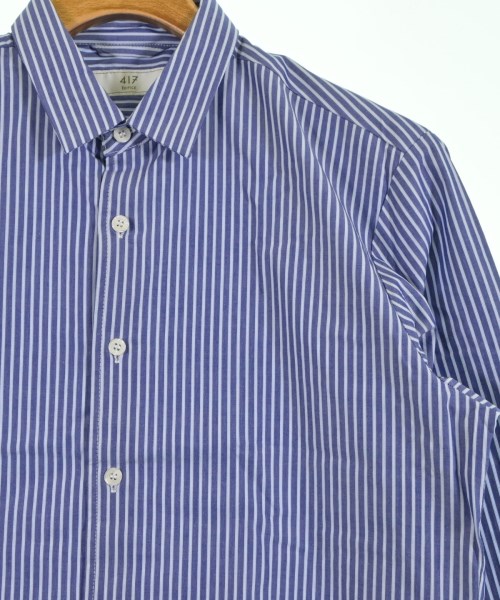 417（フォーワンセブン）ドレスシャツ 青 サイズ:M メンズ/2200619220105