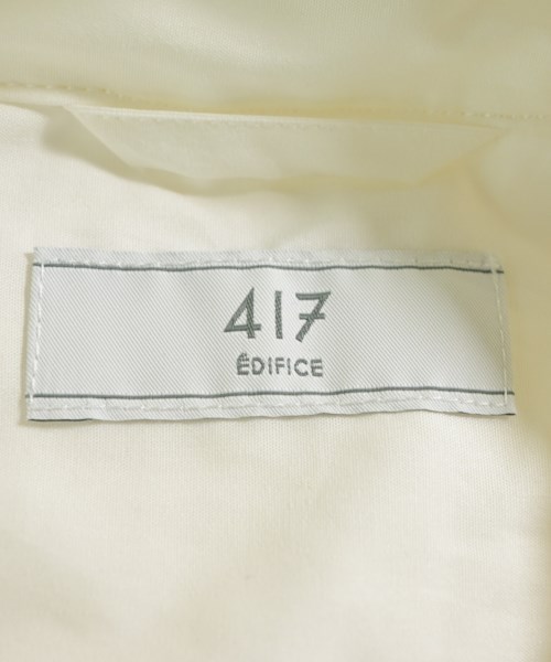 417（フォーワンセブン）ドレスシャツ 白 サイズ:M メンズ/2200619220112