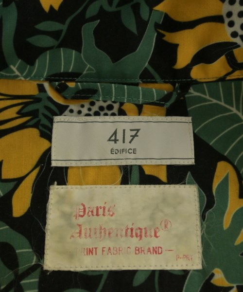 417（フォーワンセブン）カジュアルシャツ 黒 サイズ:S メンズ/2200619506049