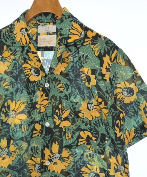 417（フォーワンセブン）カジュアルシャツ 黒 サイズ:S メンズ/2200619506049