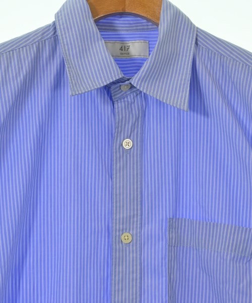 417（フォーワンセブン）カジュアルシャツ 青 サイズ:M メンズ/2200611958044