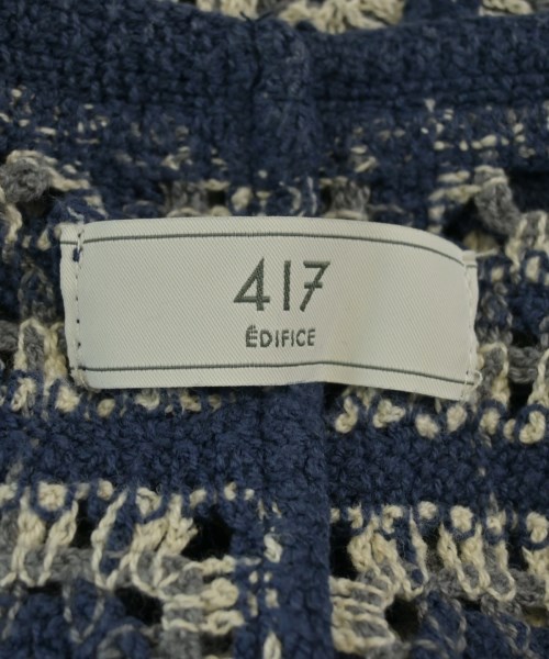 417（フォーワンセブン）カーディガン 青 サイズ:M メンズ/2200615429052