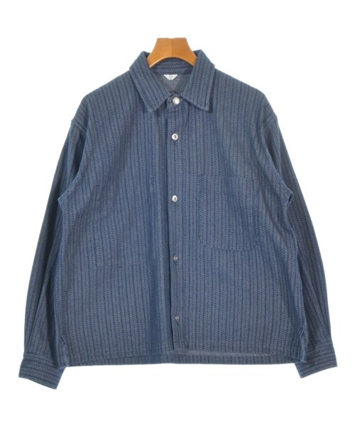 417(フォーワンセブン)カジュアルシャツ 青 サイズ:M/2200673697042