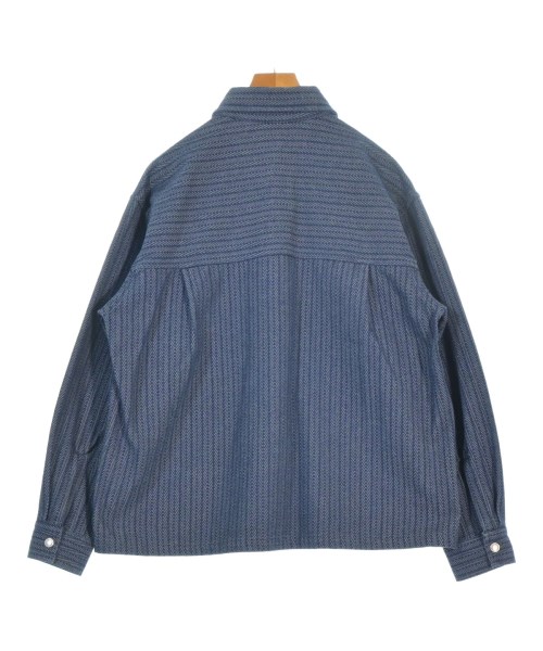 417（フォーワンセブン）カジュアルシャツ 青 サイズ:M メンズ/2200673697042