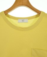 417（フォーワンセブン）Tシャツ・カットソー 黄 サイズ:M メンズ/2200681156098
