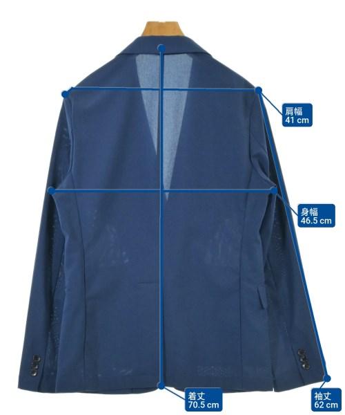 417（フォーワンセブン）ジャケット 青 サイズ:-(M位) メンズ/2200660853048