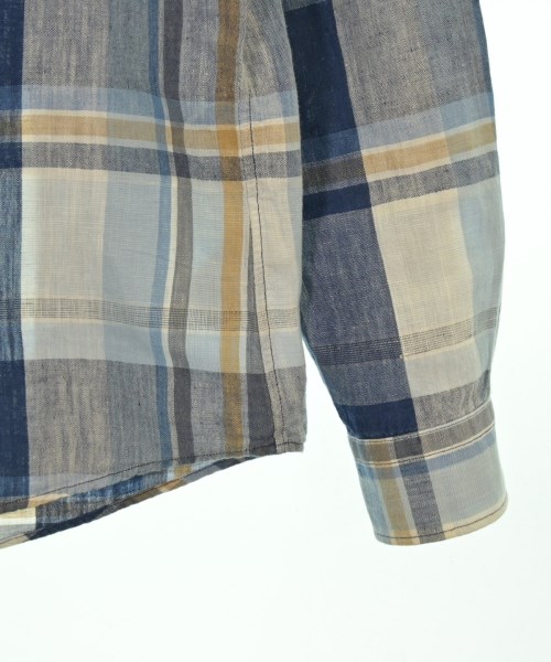 417（フォーワンセブン）カジュアルシャツ 青 サイズ:M メンズ/2200648795032