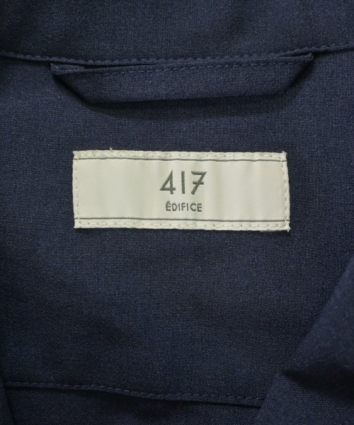 417（フォーワンセブン）カジュアルシャツ 紺 サイズ:L メンズ/2200641937194