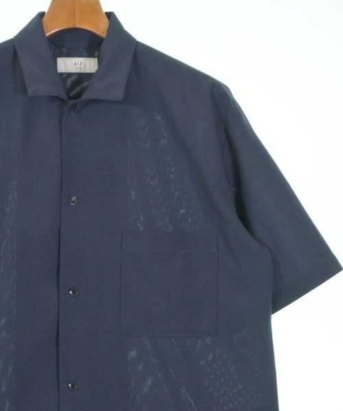 417（フォーワンセブン）カジュアルシャツ 紺 サイズ:L メンズ/2200641937194