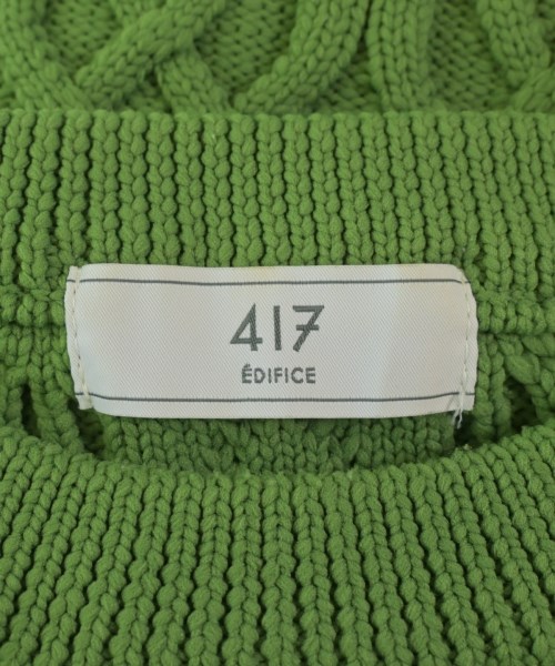 417（フォーワンセブン）ニット・セーター 緑 サイズ:L メンズ/2200641530050