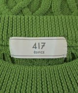 417（フォーワンセブン）ニット・セーター 緑 サイズ:L メンズ/2200641530050
