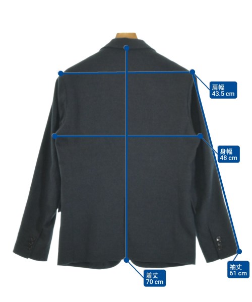 417（フォーワンセブン）テーラードジャケット 紺 サイズ:L メンズ/2200659890085