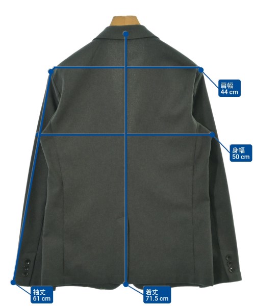 417（フォーワンセブン）テーラードジャケット グレー サイズ:M メンズ/2200668070010