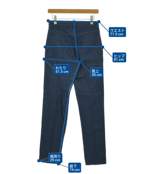 417（フォーワンセブン）デニムパンツ 紺 サイズ:S メンズ/2200666931092
