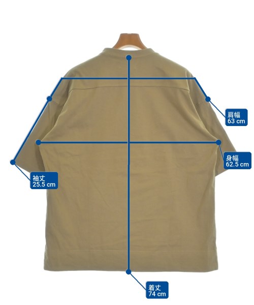417（フォーワンセブン）Tシャツ・カットソー ベージュ サイズ:L メンズ/2200723621034