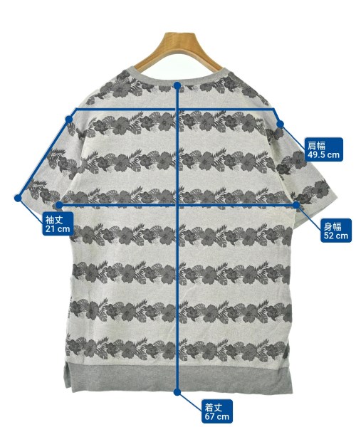 417（フォーワンセブン）Tシャツ・カットソー グレー サイズ:M メンズ/2200687008018
