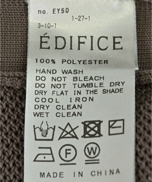 EDIFICE（エディフィス）Tシャツ・カットソー グレー サイズ:M メンズ/2200688470012