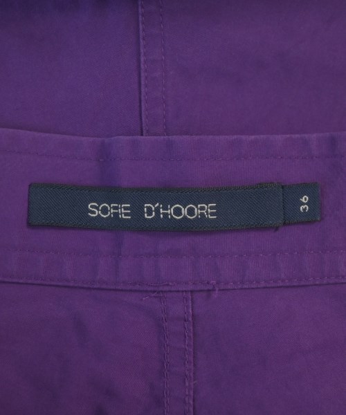SOFIE D'HOORE（ソフィードール）その他 紫 サイズ:36(S位) レディース/2200610704123