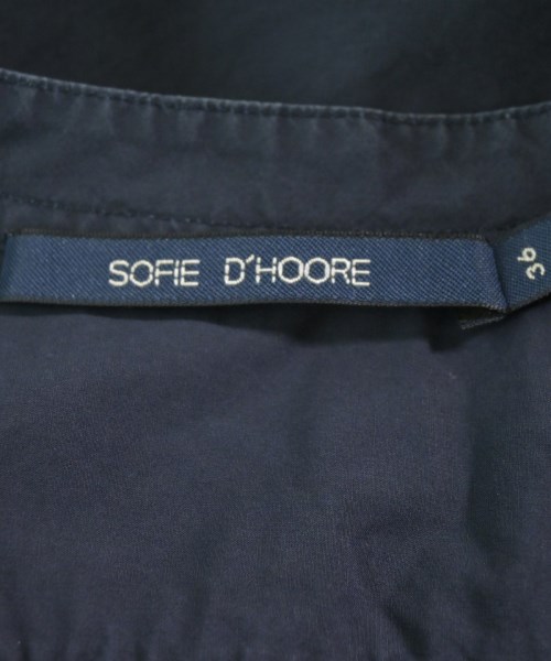 SOFIE D'HOORE（ソフィードール）カジュアルシャツ 紺 サイズ:36(S位) レディース/2200609542071