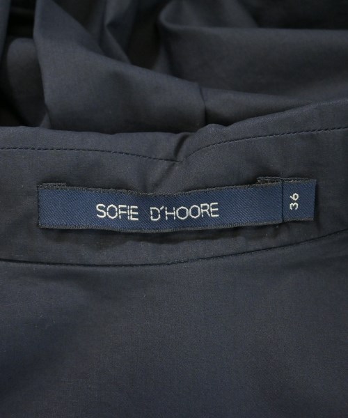 SOFIE D'HOORE（ソフィードール）シャツワンピース 紺 サイズ:36(S位) レディース/2200667168091