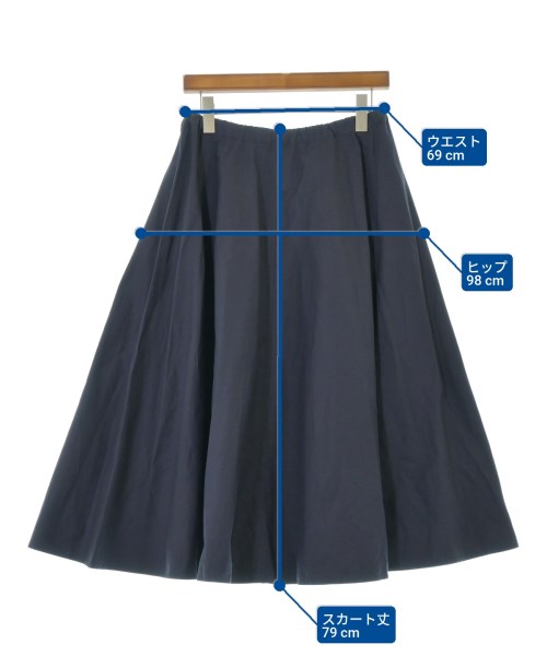 SOFIE D'HOORE（ソフィードール）ロング・マキシ丈スカート 紺 サイズ:36(S位) レディース/2200679821151