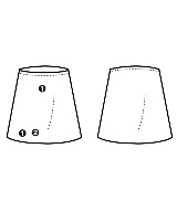 SOFIE D'HOORE（ソフィードール）ロング・マキシ丈スカート 紺 サイズ:36(S位) レディース/2200679821151