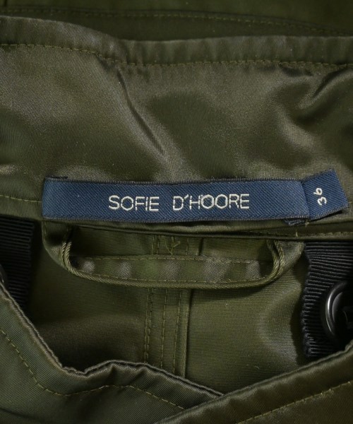 SOFIE D'HOORE（ソフィードール）モッズコート カーキ サイズ:36(S位) レディース/2200682162012