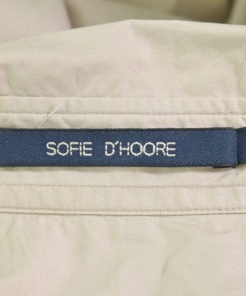 SOFIE D'HOORE（ソフィードール）カジュアルシャツ ベージュ サイズ:36(S位) レディース/2200689193026