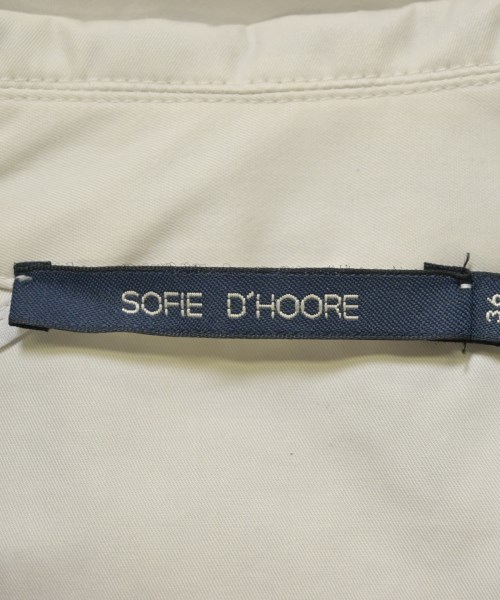 SOFIE D'HOORE（ソフィードール）ステンカラーコート 白 サイズ:36(S位) レディース/2200707633039