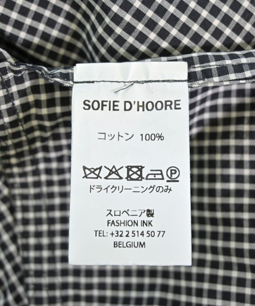 SOFIE D'HOORE（ソフィードール）ワンピース 黒 サイズ:34(XS位) レディース/2200708629055
