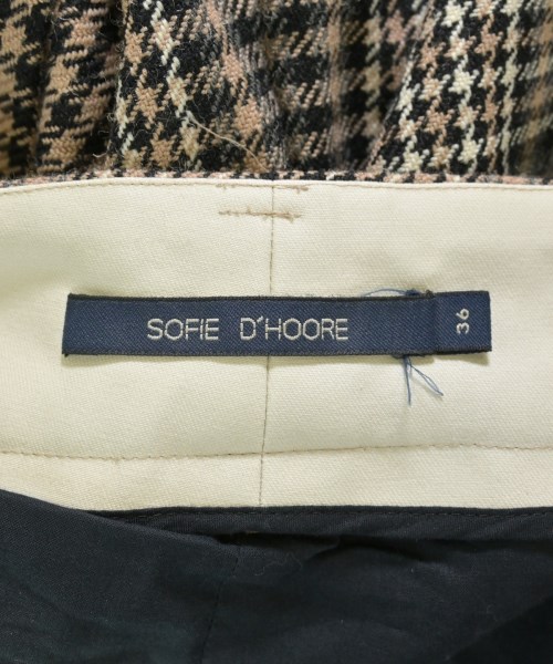 SOFIE D'HOORE（ソフィードール）ひざ丈スカート ベージュ サイズ:36(S位) レディース/2200708414149