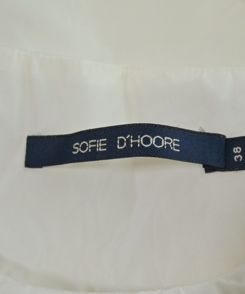SOFIE D'HOORE（ソフィードール）ブラウス 白 サイズ:38(M位) レディース/2200576308489