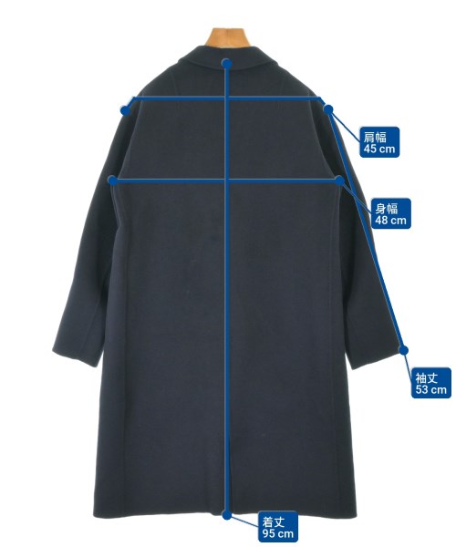 SOFIE D'HOORE（ソフィードール）チェスターコート 紺 サイズ:36(S位) レディース/2200648691129