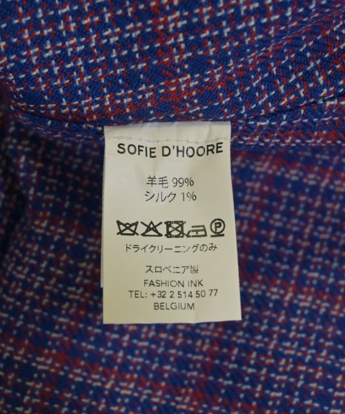 SOFIE D'HOORE（ソフィードール）ロング・マキシ丈スカート 青 サイズ:34(XS位) レディース/2200700640058