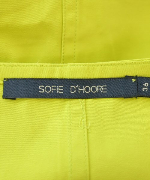 SOFIE D'HOORE（ソフィードール）ロング・マキシ丈スカート 黄 サイズ:36(S位) レディース/2200702845024