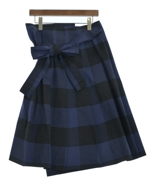 SOFIE D'HOORE(ソフィードール)ロング・マキシ丈スカート 紺 サイズ:36(S位)/2200665502026