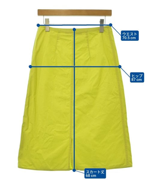 SOFIE D'HOORE（ソフィードール）ロング・マキシ丈スカート 緑 サイズ:36(S位) レディース/2200664948177