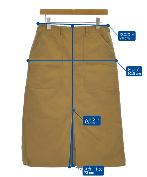 SOFIE D'HOORE（ソフィードール）ロング・マキシ丈スカート ベージュ サイズ:36(S位) レディース/2200664948184