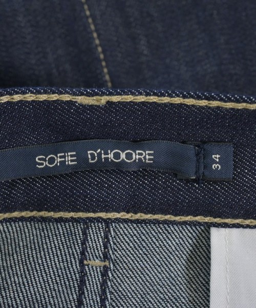 SOFIE D'HOORE（ソフィードール）デニムパンツ 紺 サイズ:34(XS位) レディース/2200732194116