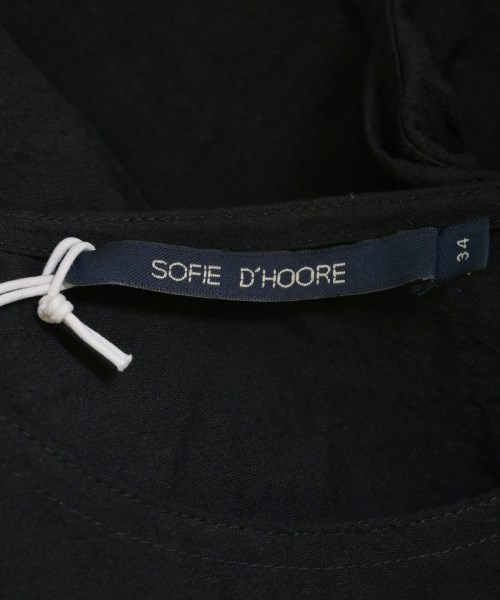 SOFIE D'HOORE（ソフィードール）ワンピース 黒 サイズ:34(XS位) レディース/2200723073130