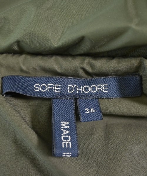 SOFIE D'HOORE（ソフィードール）ダウンジャケット/ダウンベスト カーキ サイズ:36(S位) レディース/2200687073016